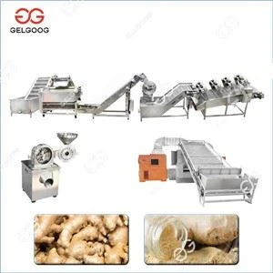 Ligne de production automatique de poudre de gingembre