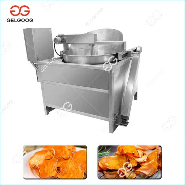 Sweet Potato Fries Frying Machine