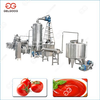 Ligne de production de sauce tomate